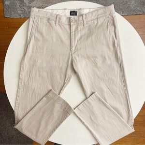J. Crew Men’s 484 Slim Chino Pant Light Khaki 33x32